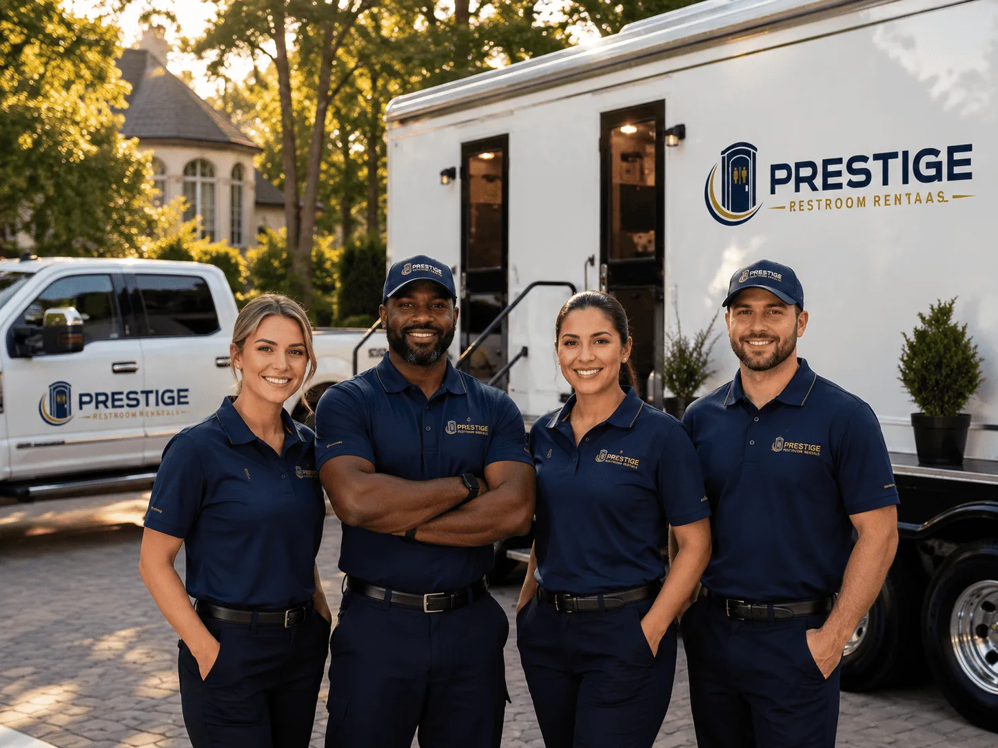 Trusted Luxury Portable Restrooms company in Falcon Heights, TX